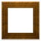 Square wide wooden frame