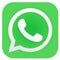 Squared colored round edges whatsapp logo icon