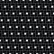 Squares tessellation vector. Repeated white checks sequence on black background. Surface pattern design with polygons