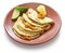 Squash blossom quesadillas, Mexican food