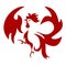 Squawking Rooster Icon 01