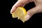 Squeeze lemon juice on hand for