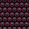 Squid game mask pattern seamless Concept version. background for movie squid game