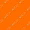 Squid pattern vector orange