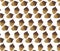 Squirrel Acorn nuts pattern