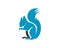 Squirrel animals logo and symbols template icons app