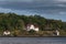 Squirrel Point Light on Arrowsic Island Maine