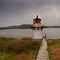 Squirrel Point Light in Arrowsic Maine