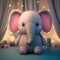 Squishy and Huggable: An Elephant Plush Toy for Snuggly Adventures