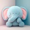 Squishy and Huggable: An Elephant Plush Toy for Snuggly Adventures