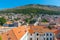 Srd hill over Dubrovnik town in Croatia