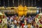 Sri Harmandir Sahib decorated with millions of flowers for Prakash Purab of Sri guru Granth sahib.