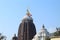 Sri jagannath temple puri south gate view closeup historical famous place with blue sky and trees in day light beautiful location