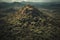 Sri Lanka drone view. Sigiriya Rock or Sinhagiri is ancient rock fortress in northern Matale District