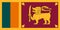 Sri Lanka national official flag. Patriotic symbol  banner , element, background
