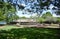 Sri Lanka, Polonnaruwa, ancient Sinhalese parliament, columns, ruins