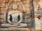 Sri Lanka, Polonnaruwa - Gal Vihara Buddhist statue carved fron