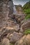 Sri Lanka: waterfall in Nuwara Eliya