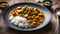Sri Lankan Cashew Curry with rice