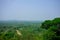 Sri Lankan landscape - view form Sigiriya rock, Sri Lanka,