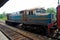 Sri Lankan Railways diesel electric locomotive train engine parked at station