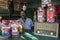 A Sri Lankan shop keeper near Kataragama in Sri Lanka.