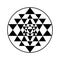 Sri Yantra vector symbol