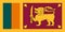 Srilanka flag vector illustrator. eps