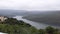 Srisailam Krishna river landscape view, Andhra Pradesh, India