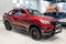 SsangYong Musso pickup truck at the Brussels Autosalon Motor Show. Belgium - January 18, 2019