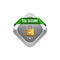 SSL secure protection symbol. SSL security transaction button with ribbon. Lock guard design icon