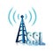 Ssl tower wifi illustration design