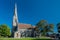 St Alban`s Church and Gefion Fountain in Copenhagen