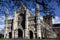 St Albans Cathedral in the city centre view from Verulamium Park