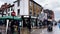 St Albans, Hertfordshire, England in March 2023: Beautiful streets and historic buildings of St Albans city in Hertfordshire,