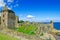 St Andrews Castle ruins landmark. Fife, Scotland.