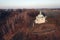 St Anne`s Chapel in Pinczow at sunset