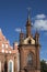 St. Anne`s Church and Church of St. Francis and Bernadine ensemble in Vilnius, Lithuania