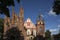 St. Anne`s Church and Church of St. Francis and Bernadine ensemble in Vilnius, Lithuania