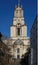 St Anne\\\'s Passage, Limehouse, London, UK, looking towards St Anne\\\'s Church