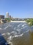 St. Anthony Falls on the Mississippi River.