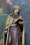 St. Anthony the Hermit statue on the altar of St. Benedict in the Church of the Holy Three Kings in Stara Ploscica, Croatia