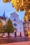 St. Anton Church in Kosice at night