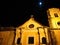 St. augustine church at night