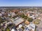 St. Augustine city aerial view, Florida, USA