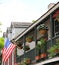 St. Augustine, Florida. old city town balcony