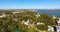 St. Augustine Lighthouse aerial view, Florida, USA