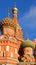 St. Basil Cathedral on Red square, Cathedral of Protection of Virgin on Ditch, fragment