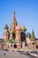 St. Basil\'s Cathedral in Moscow (view from Vasilevsky descent)