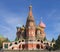 St. Basil's Cathedral on Red square, (Cathedral of the Protection of the Virgin on the Ditch)